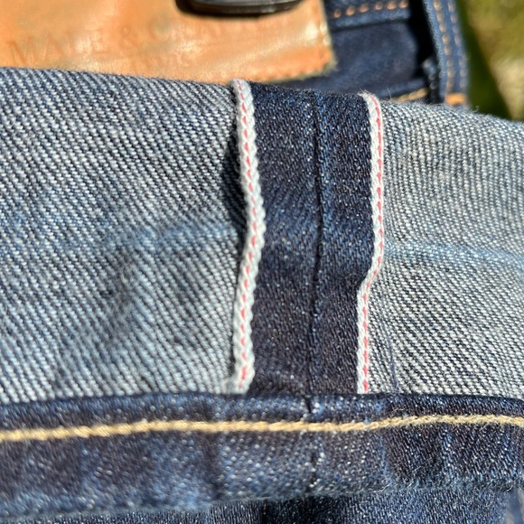 Levi’s Made & Crafted Tack Slim Blue Jeans Classic Comfort Traditional Unisex - Picture 8 of 11